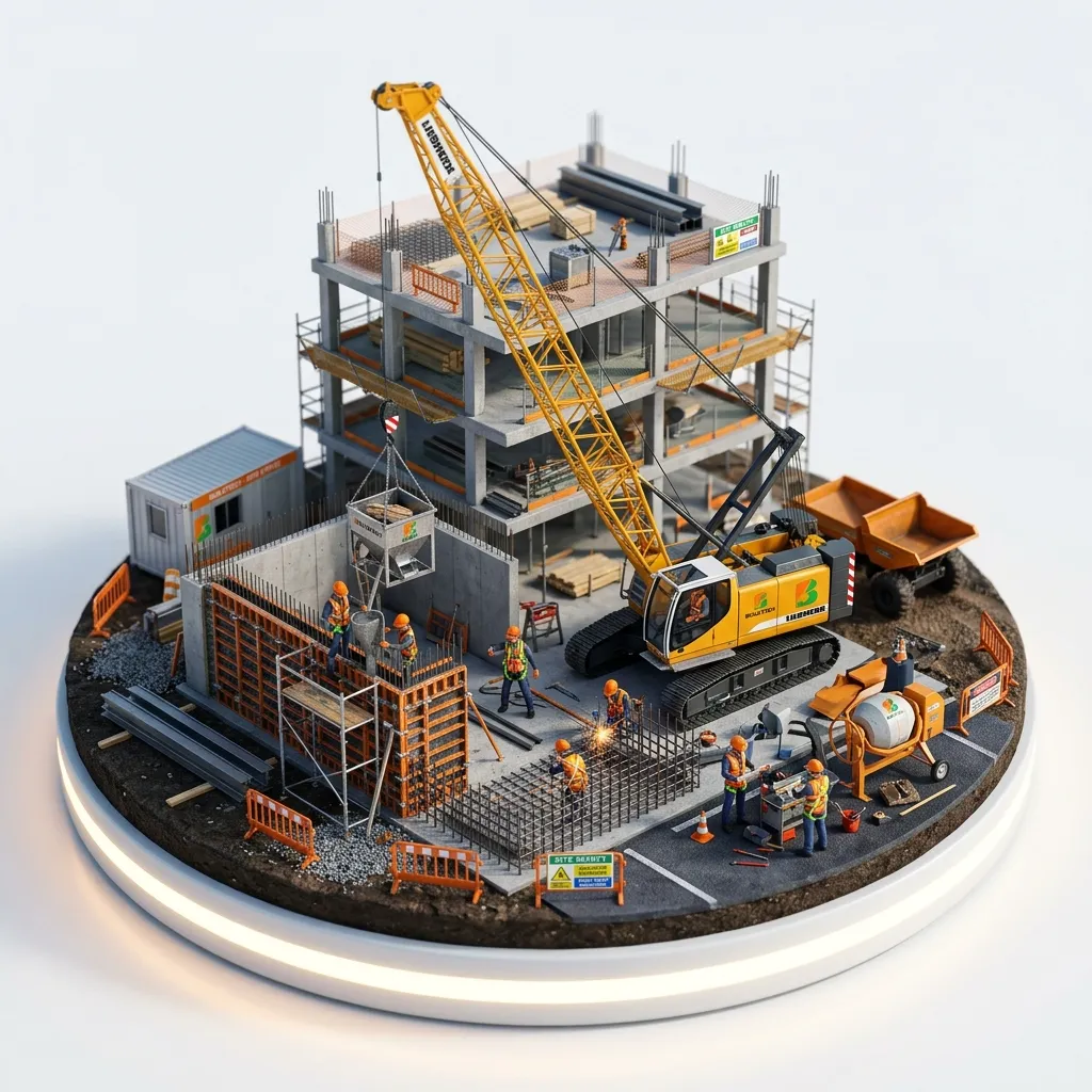 Construction 3D Scene